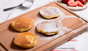 Lor peynirli pancake tarifi