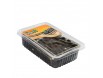 Sosero Peynir Dolgulu Siyah Zeytin 1250 gr Tabak ürünü