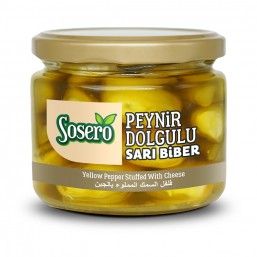 Sosero Peynir Dolgulu Balık Biber 290 gr Cam Kavanoz