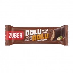 Züber Dolu Dolu Fındık Ezmeli Meyve Bar 30 gr