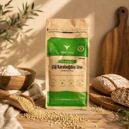 Tam Tarım Glutensiz Çiğ Karabuğday Unu 1000 gr