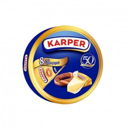 Karper Sade Üçgen Peynir 8 Adet 100 gr