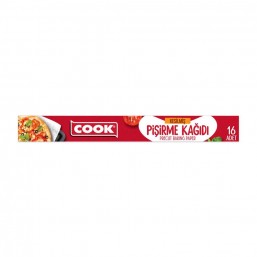 Cook Kesilmiş Pişirme Kağıdı 16 Yaprak