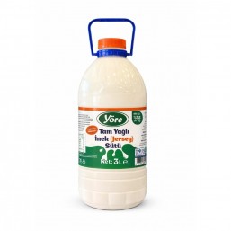Yöre Tam Yağlı Jersey İnek Sütü 3 lt