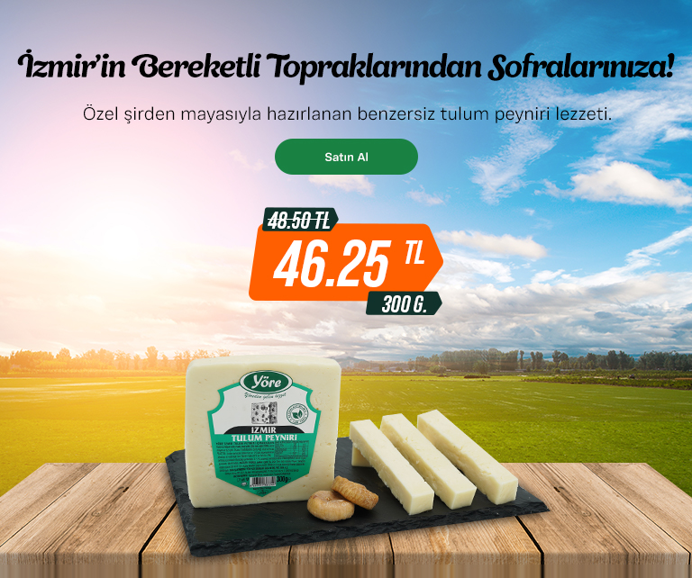 Yöre İzmir Tulum Peyniri