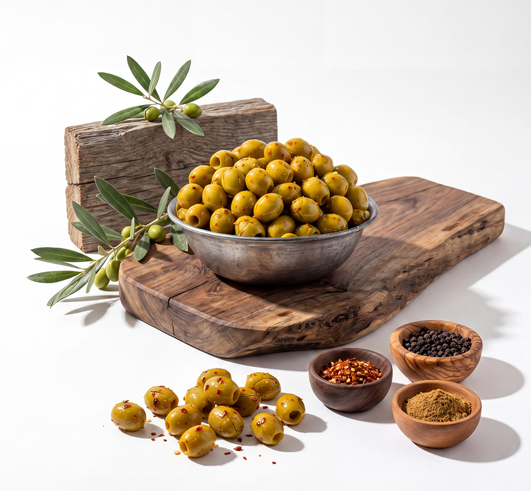 Yöre Milas Çekirdeksiz Soslu Zeytin ürünü