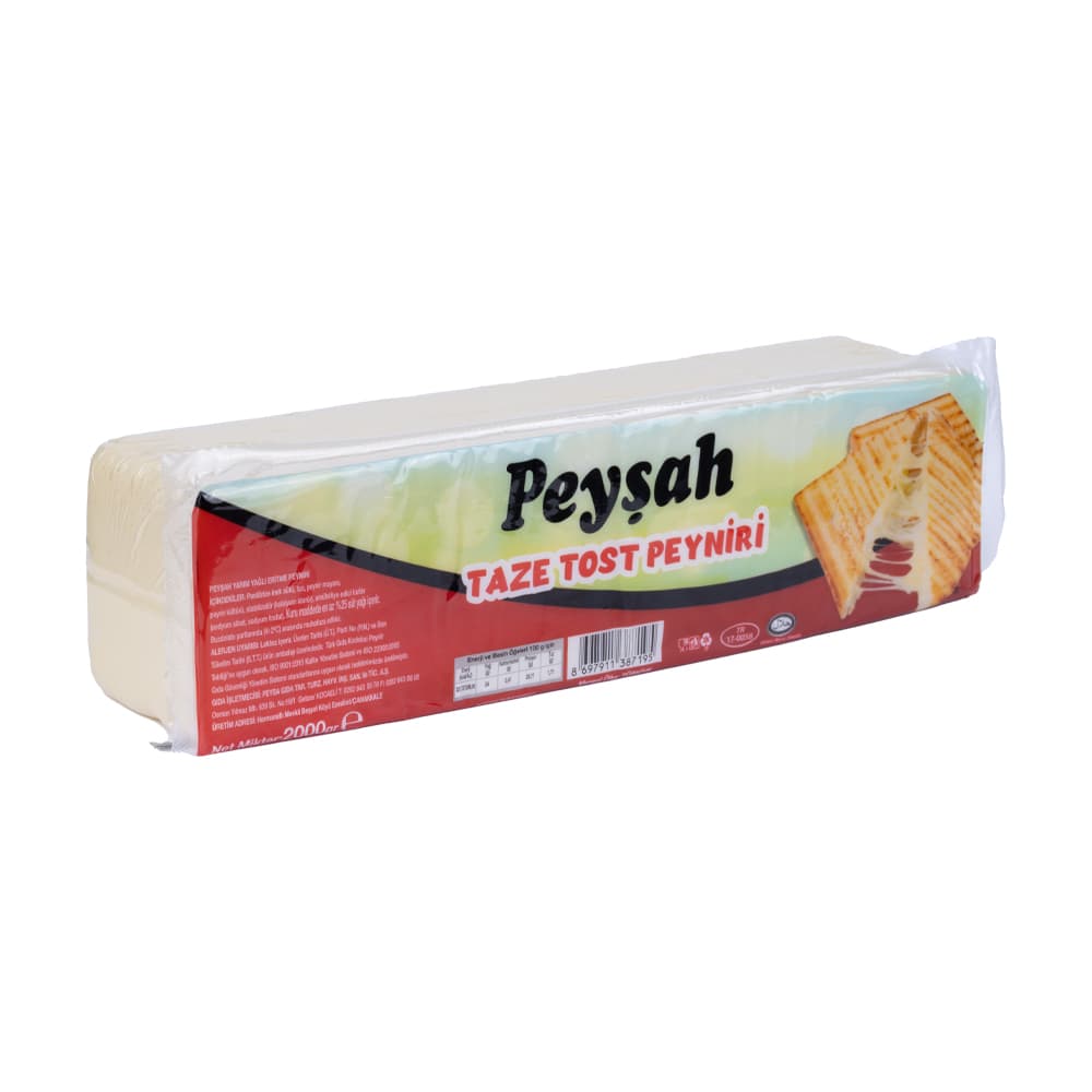 Peyşah Taze Tost Peyniri ürünü