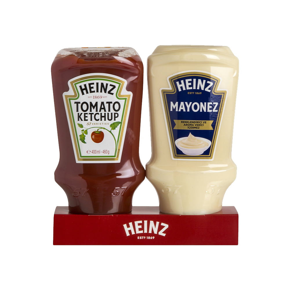 Heinz Tatlı Ketçap 460 gr + Mayonez 400 gr ürünü