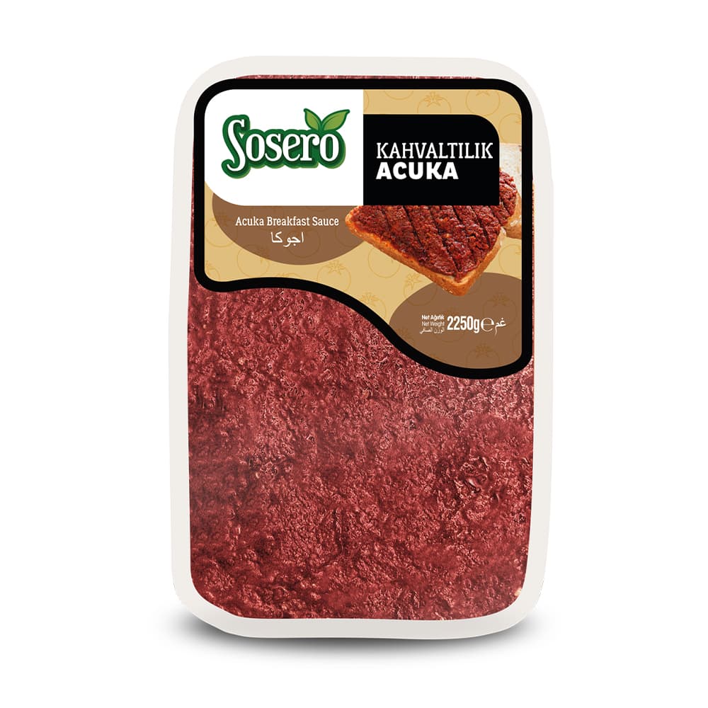 Sosero Kahvaltılık Acuka 2250 gr Tabak ürünü