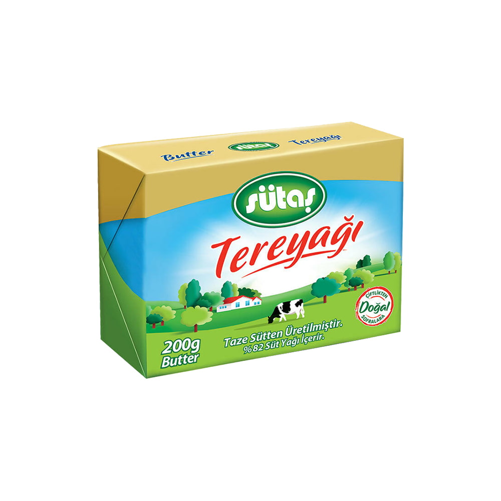 Sütaş Tereyağı 200 gr ürünü