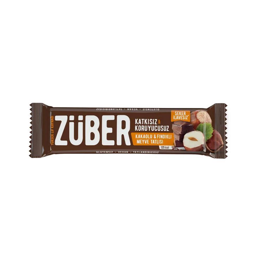 Züber Fındıklı & Kakaolu Meyveli Bar 40 gr ürünü