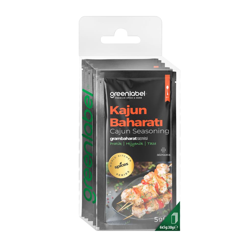 Green Label Kajun Baharatı 30 gr ürünü