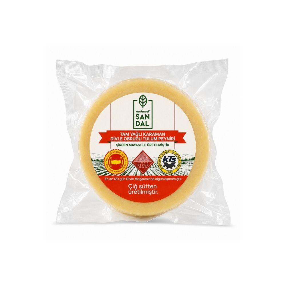 Tam Yağlı Karaman Divle Obruğu Tulum Peyniri 250 gr ürünü