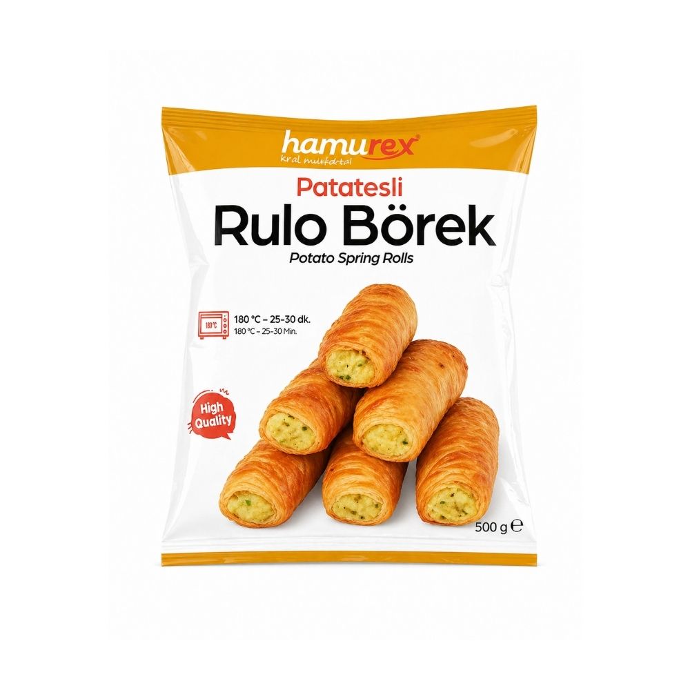 Hamurex Patatesli Rulo Börek 500 gr ürünü