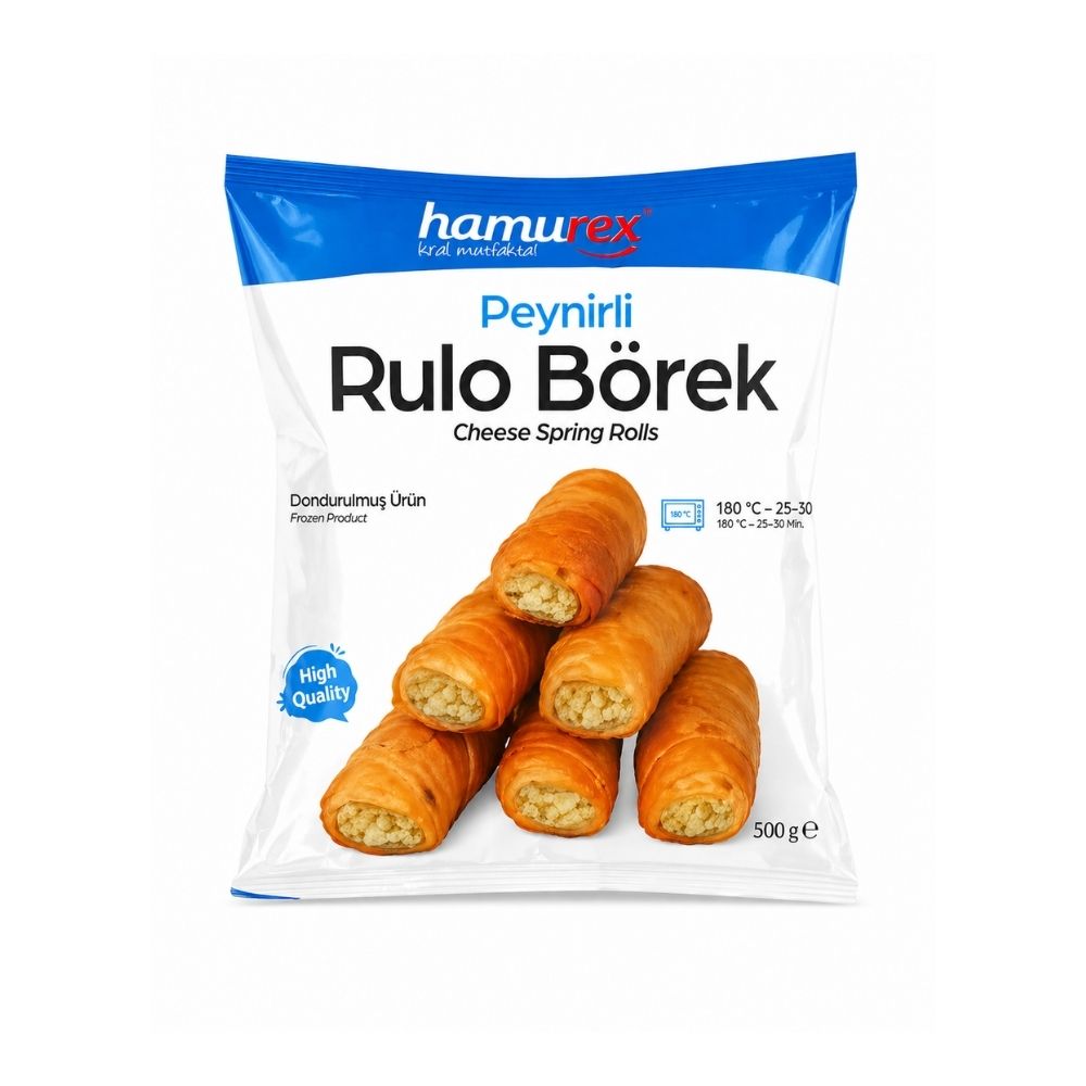 Hamurex Peynirli Rulo Börek 500 gr ürünü