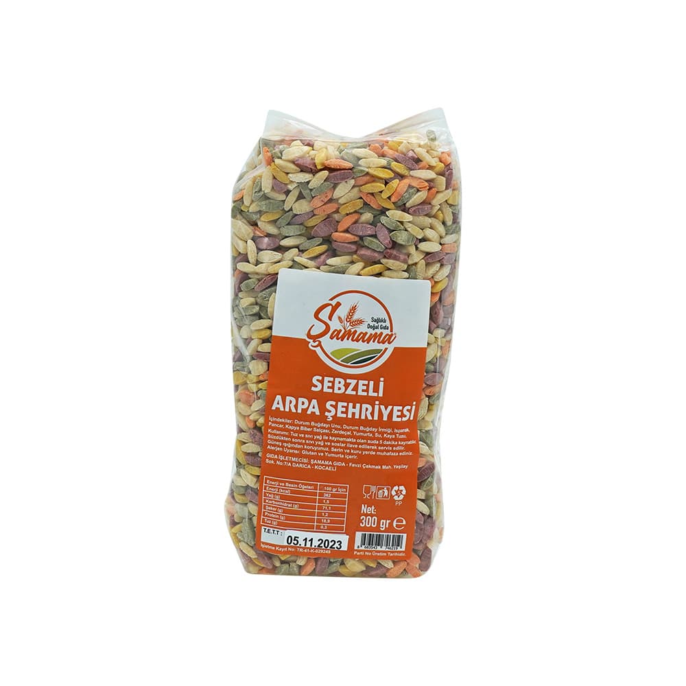 Şamama Sebzeli Arpa 300 gr ürünü
