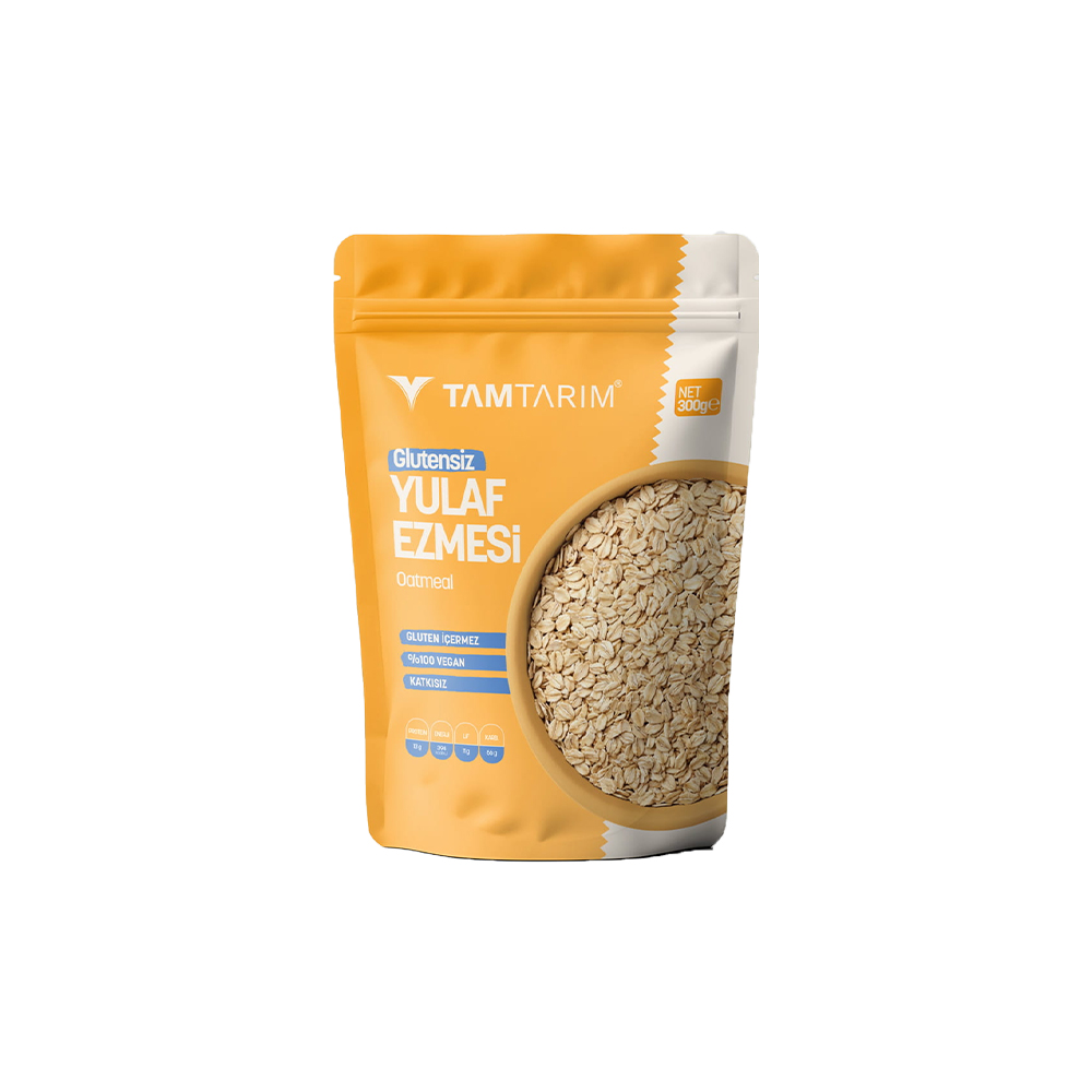 Tam Tarım Glutensiz Yulaf Ezmesi 300 gr ürünü