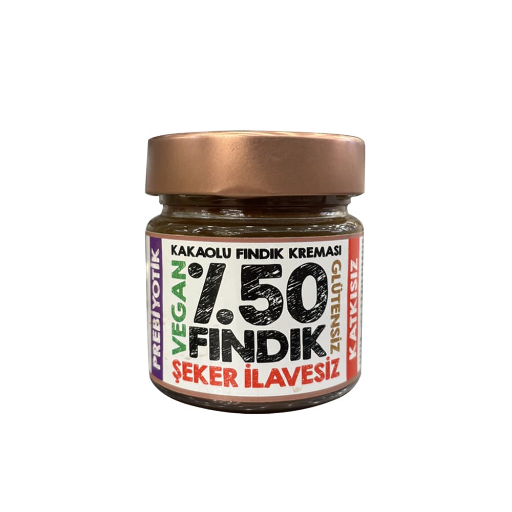 Afitat Prebiyotik Kakaolu Fındık Kreması 220 gr (%50 Fındık) ürünü