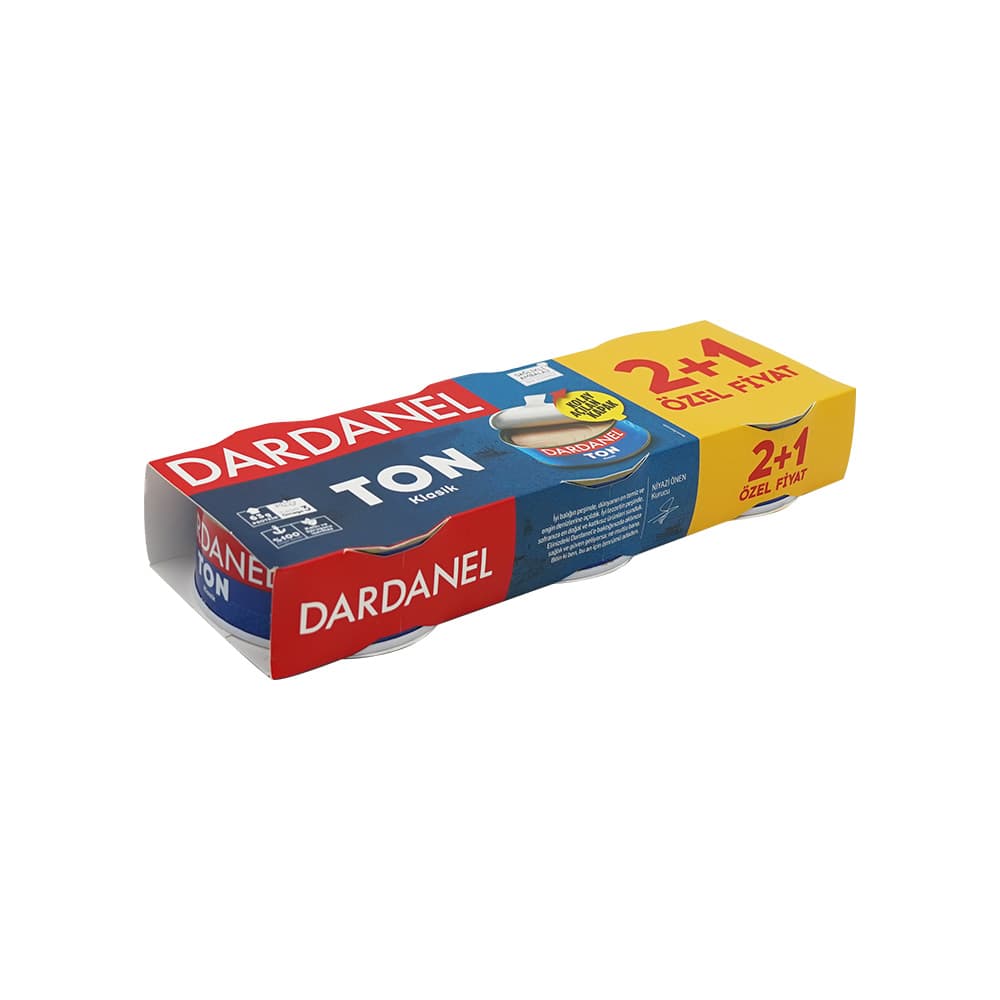 Dardanel Ekonomik Ton Balık 2+1*140 gr ürünü