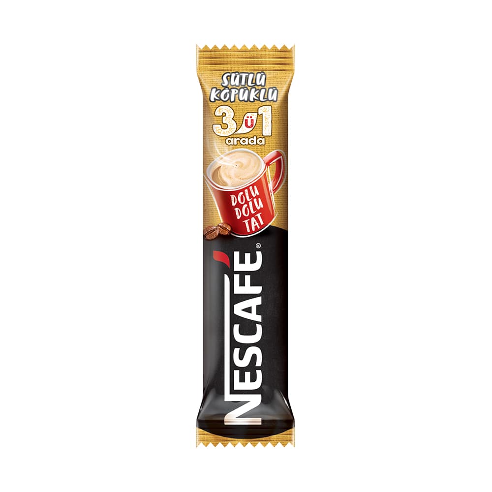 Nestle Nescafe Sütlü Köpüklü  3 ü 1 Arada ürünü