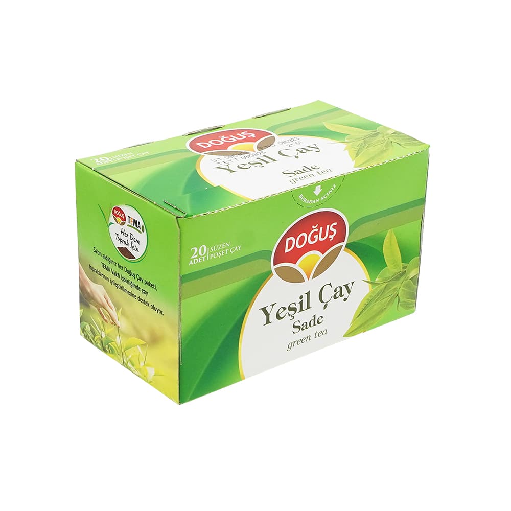 Doğuş 20'li Yeşil Çay Poşetlik Fincan ürünü