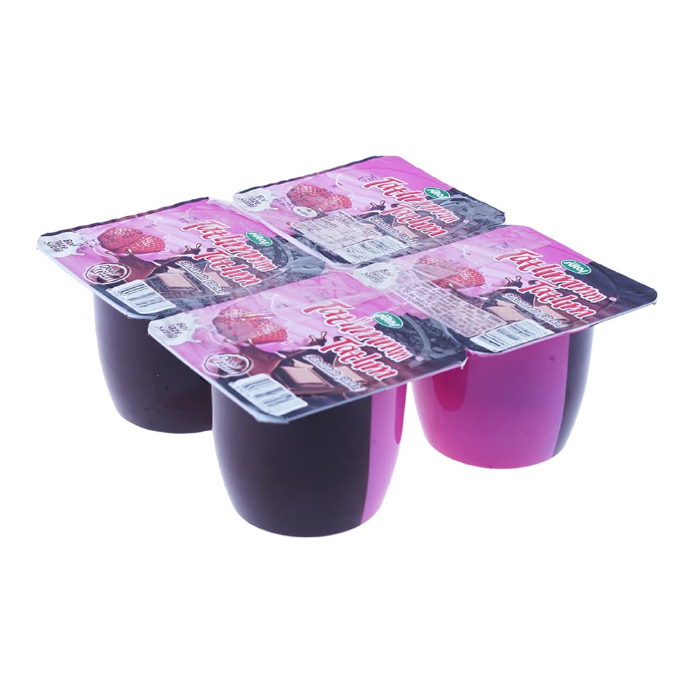 Sütaş Tatlım Çikolatalı-Çilekli Puding 65 gr ürünü