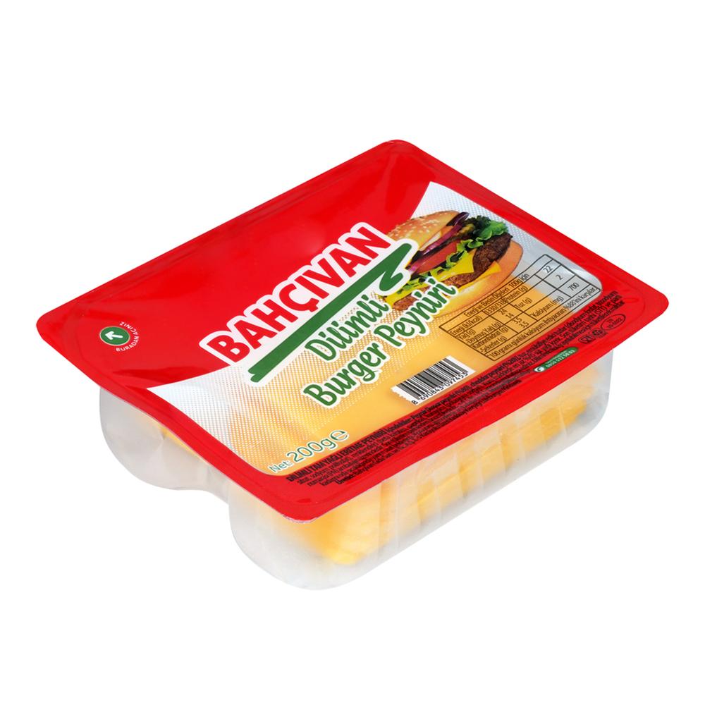 Bahçıvan Dilimli Burger Peynir 200 gr ürünü