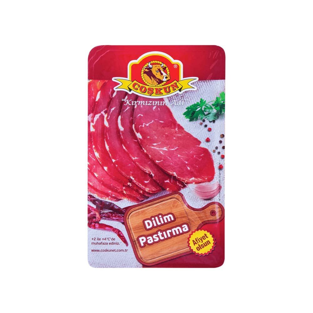 Coskun Çemensiz Pastırma 80 gr ürünü