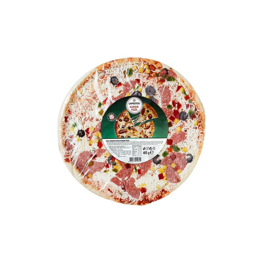 Lapestos 30 cm Karışık Pizza 465 gr ürünü