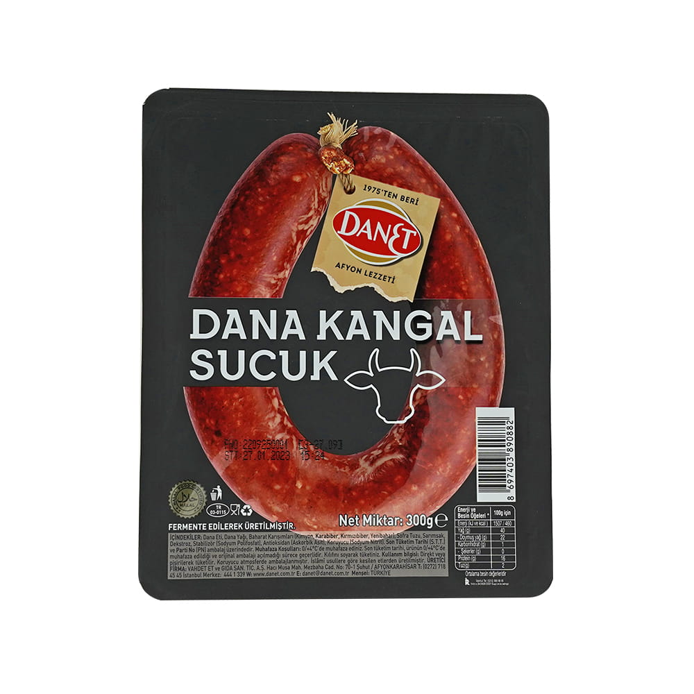 Danet Dana Kangal Sucuk 300 gr ürünü