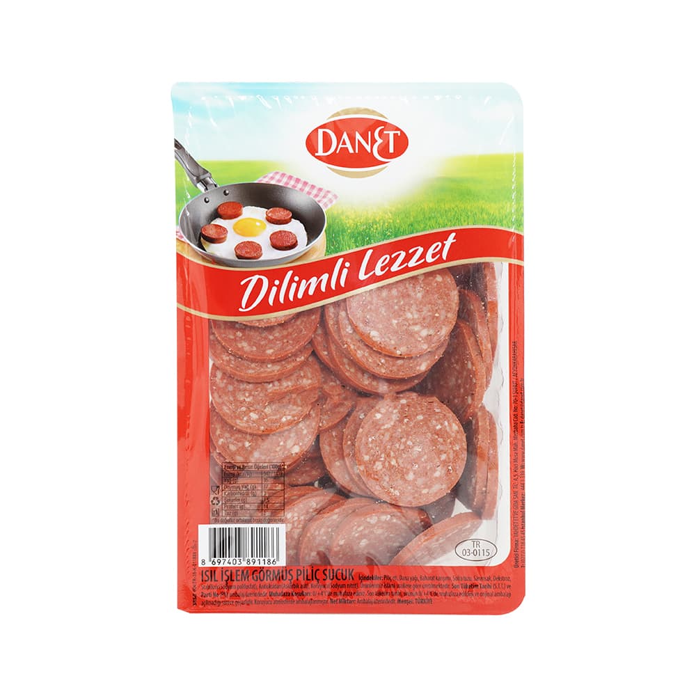 Danet Dilimli Piliç Sucuk 250 gr ürünü