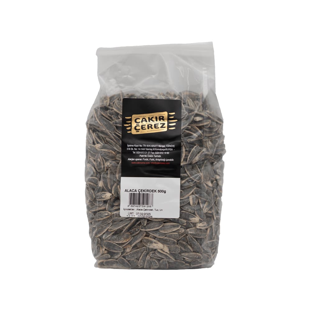 Çakır Çerez Alaca Çekirdek 500 gr ürünü