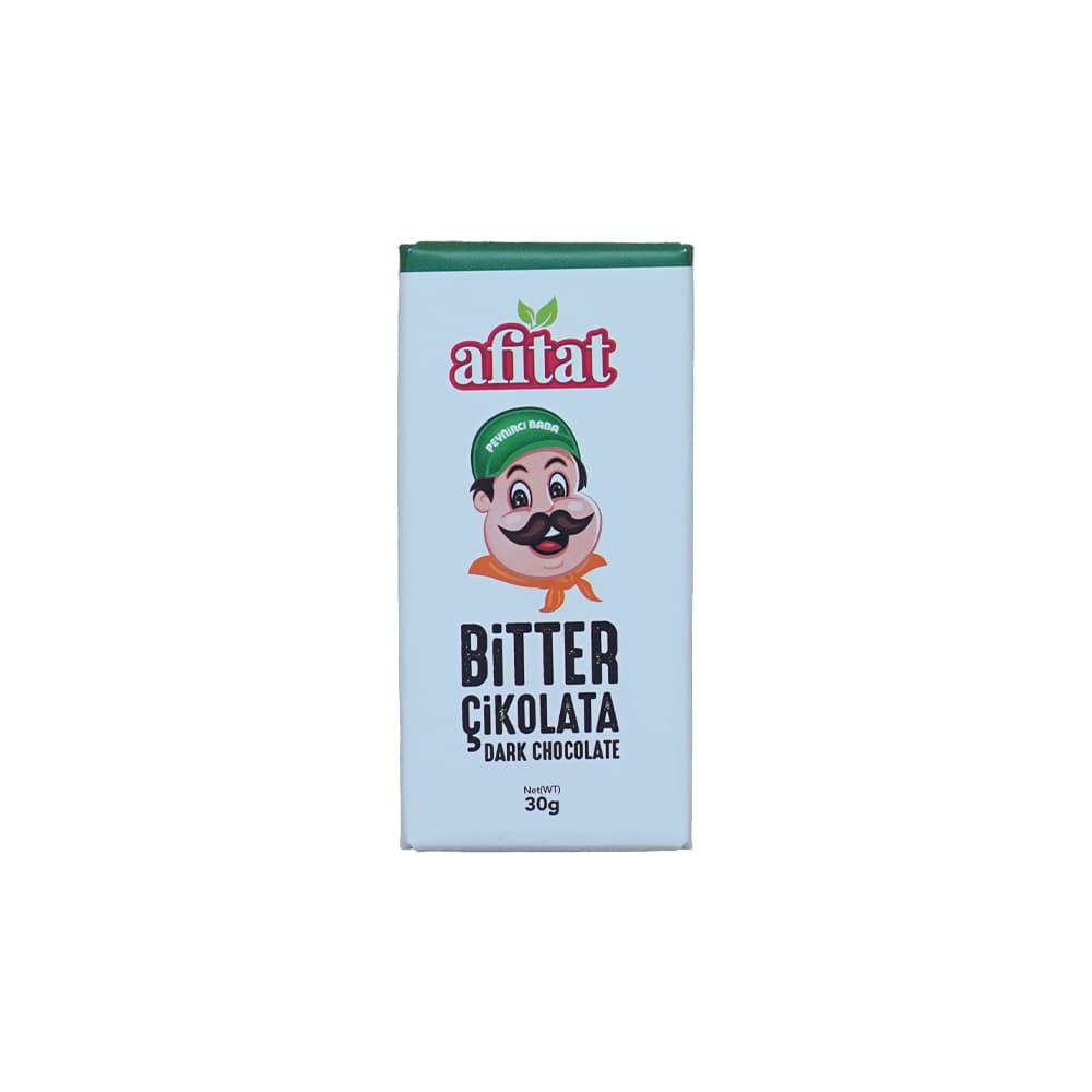 Afitat Bitter Çikolata 30 gr ürünü