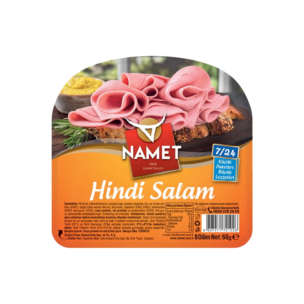 Namet Hindi Salam 60 gr ürünü