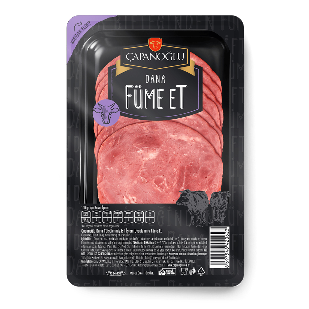 Çapanoğlu Füme Et 60 gr ürünü