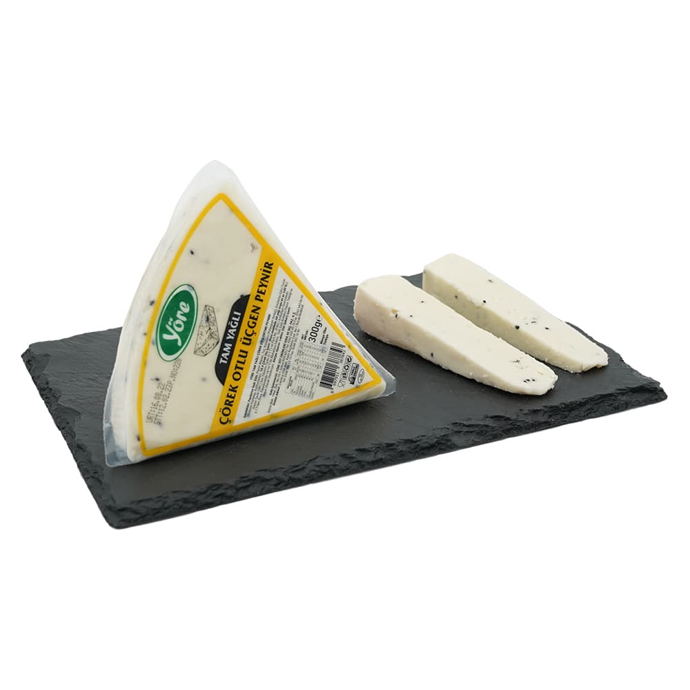 Yöre Tam Yağlı Çörek Otlu Üçgen Peynir 300 gr ürünü