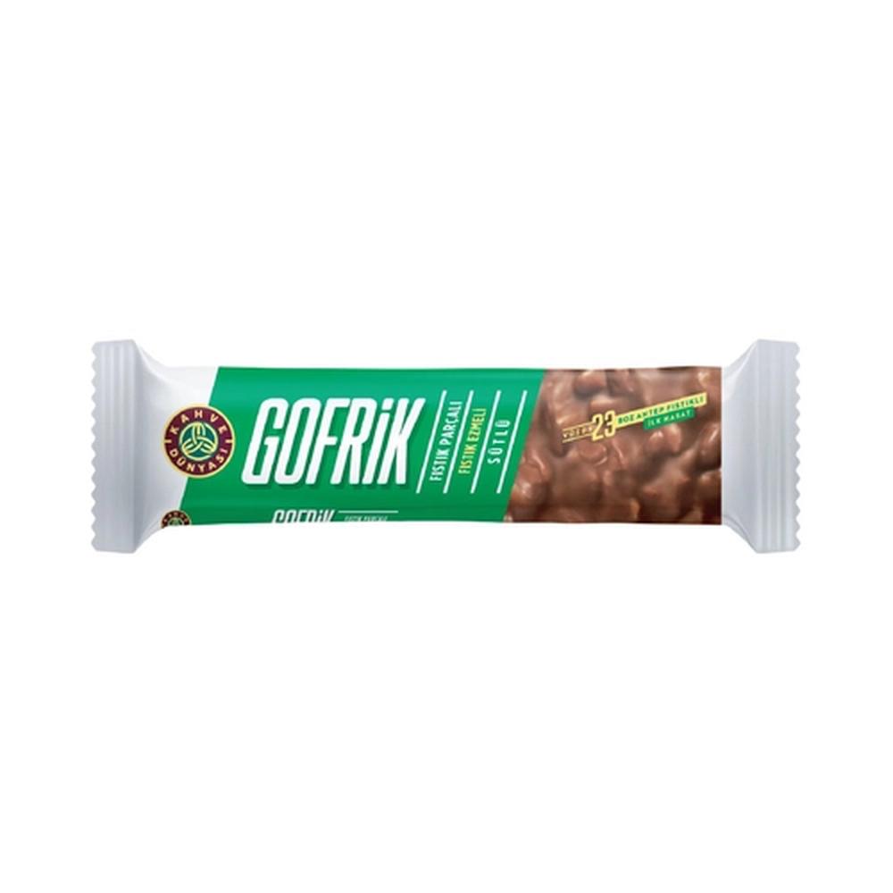 Kahve Dünyası Antep Fıstıklı Sütlü Gofrik 33 gr ürünü