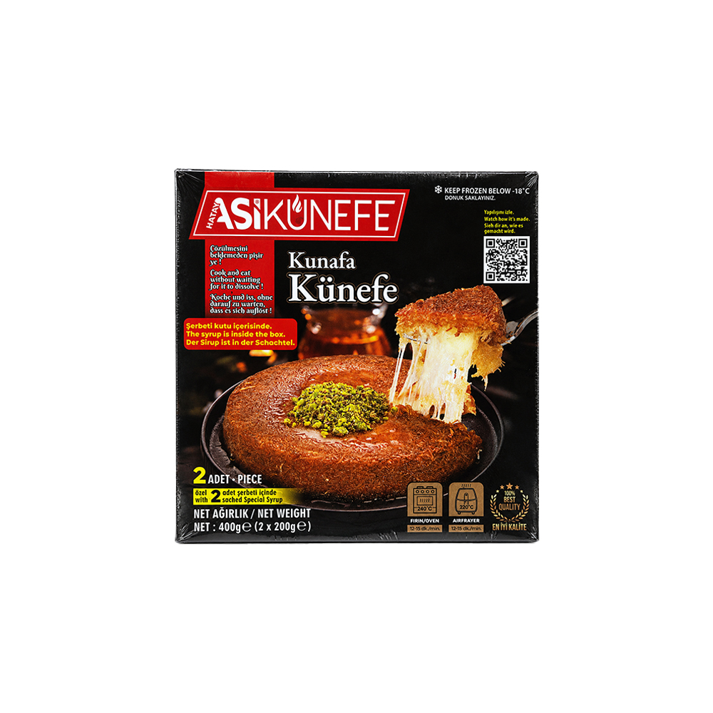Asi Şerbetli Künefe 2*200 gr ürünü