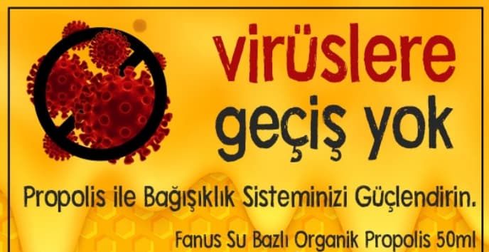 Fanus Su Bazlı Organik Propolis 50 ml